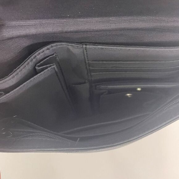 Hobo International Vintage Black Leather Two Side Crossbody Purse - Picture 7 of 8